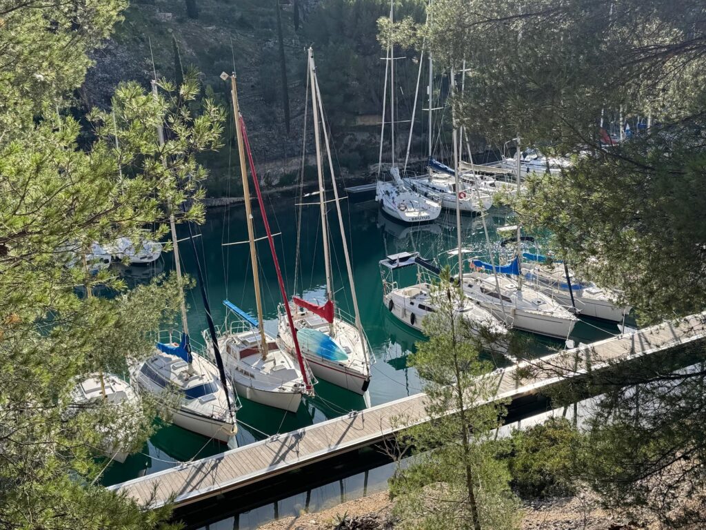 La calanque de Port-Miou, Cassis