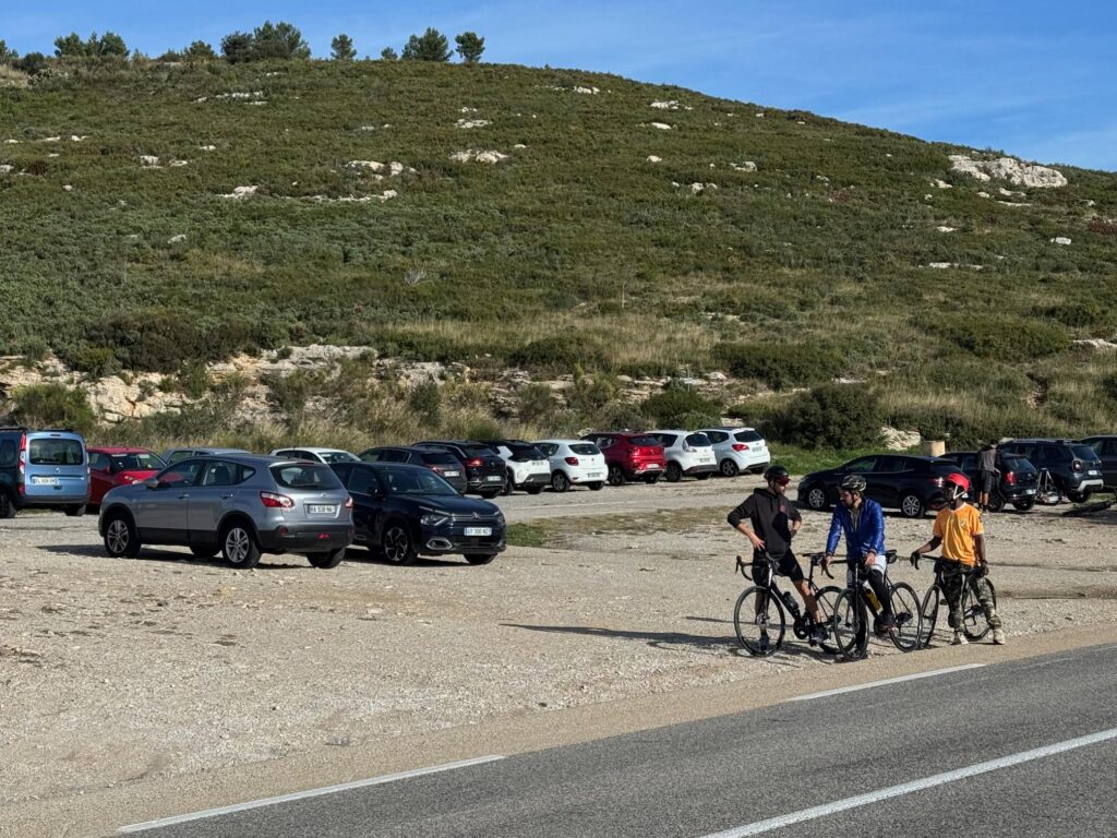 Parking du Col de la Gineste, Marseille