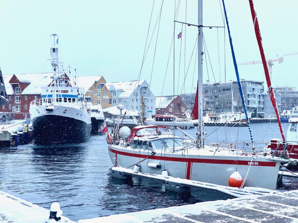 Port de Tromsø, Norvège