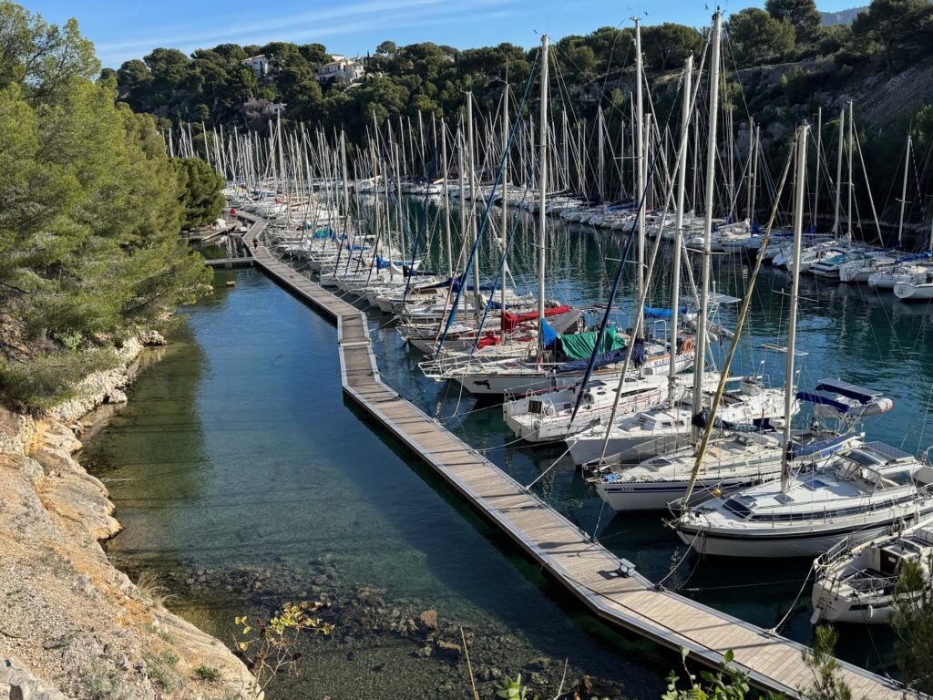 La calanque de Port-Miou, Cassis