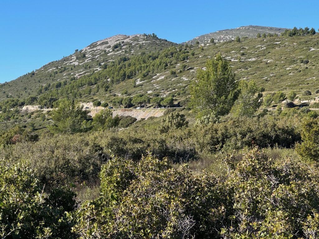 Le massif de Carpiagne, Marseille