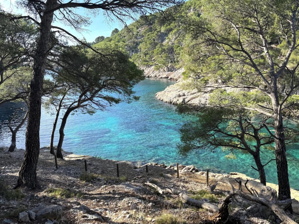 La calanque de Port-Pin, Marseille