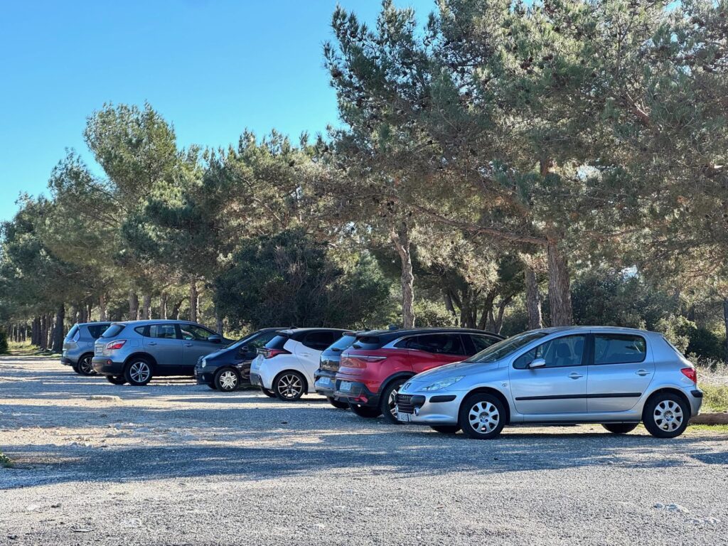 Parking randonnée Calanque d'En Vau