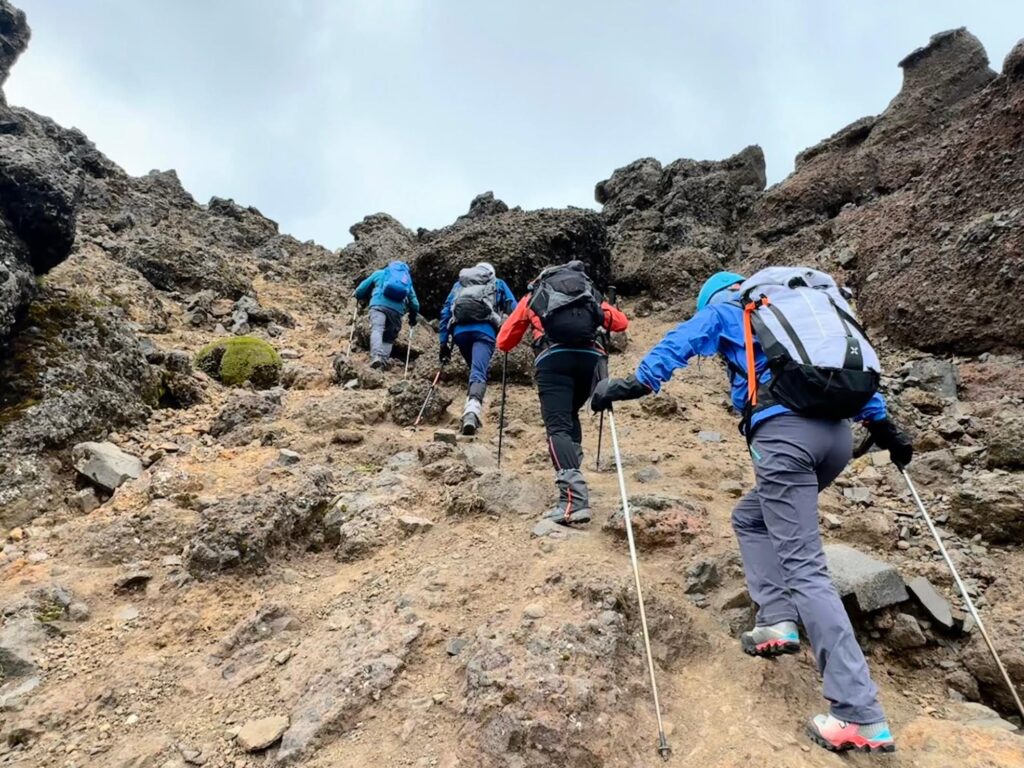 Sur le sentier du Rumiñahui, Équateur