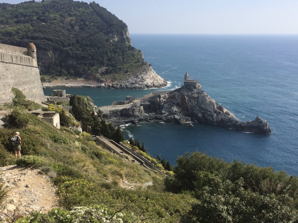 L'île de Palmaria, Italie