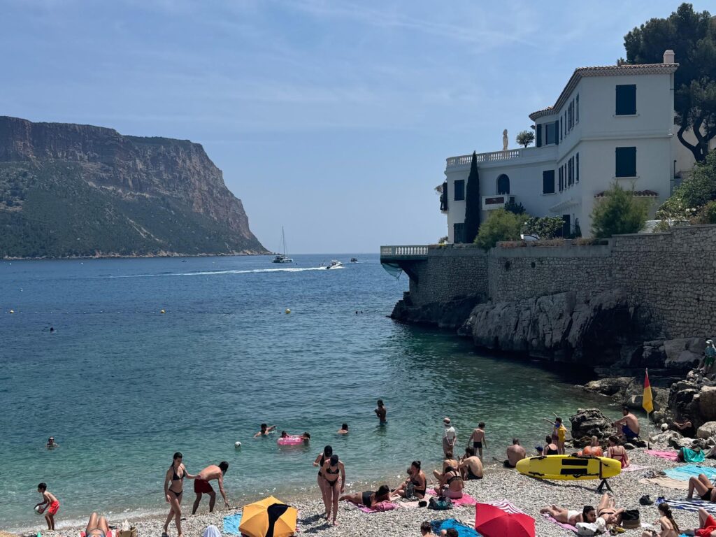 La plage du Bestouan, Cassis