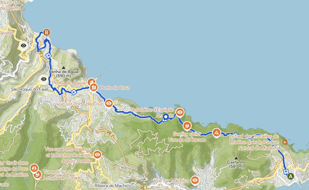 2ème étape Randonnée Madère