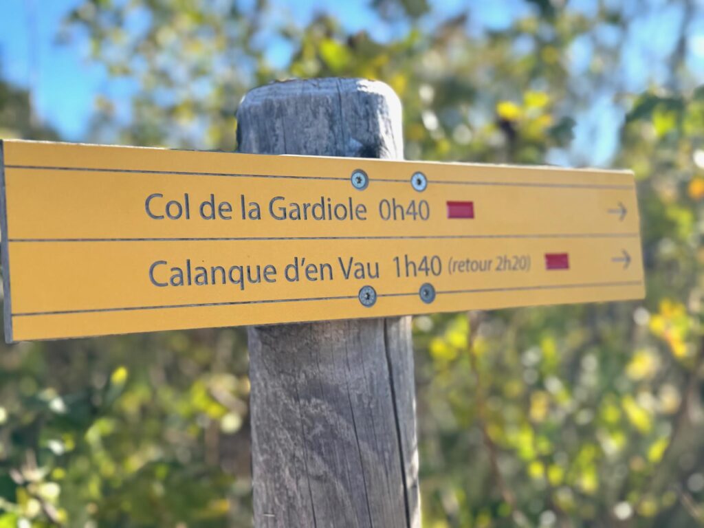Départ randonnée Calanque d'En Vau