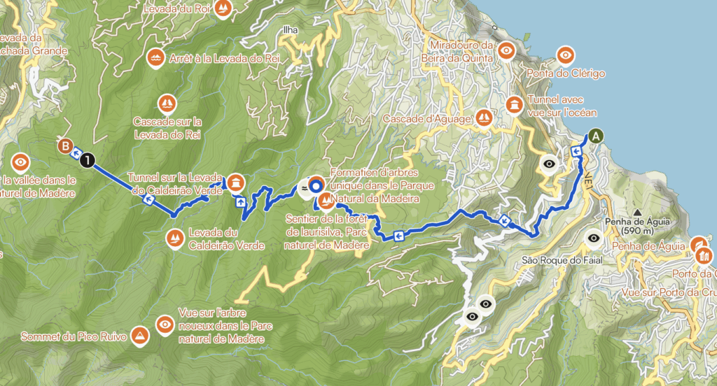 3ème étape Randonnée Madère