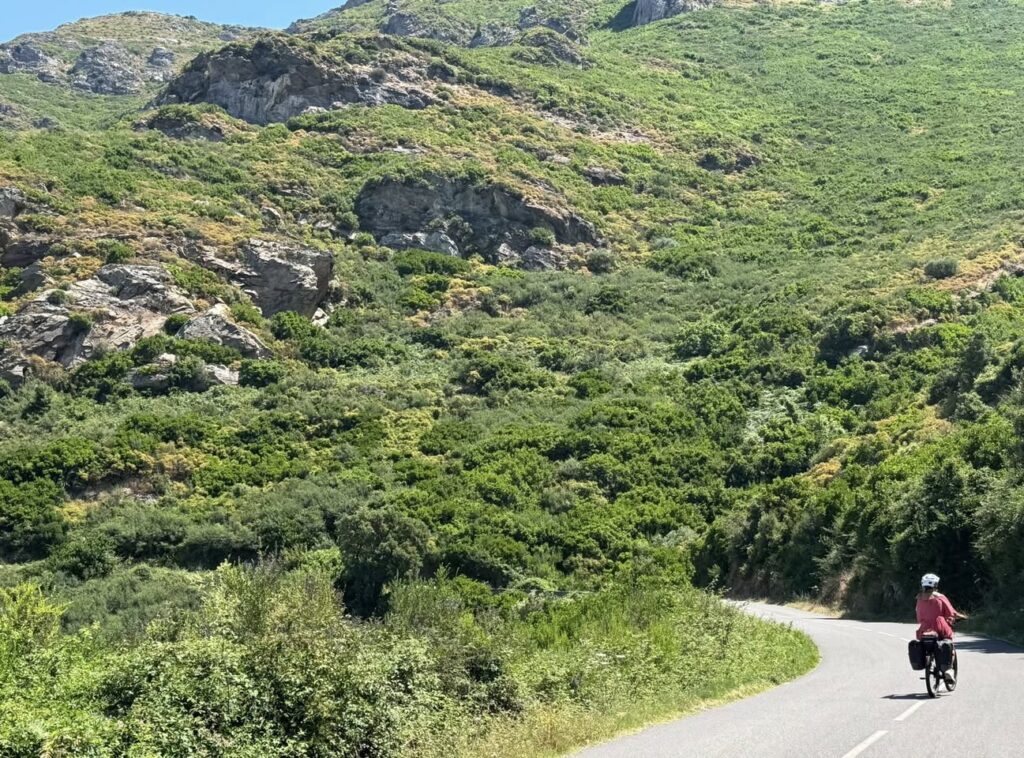 Tour du Cap Corse à vélo