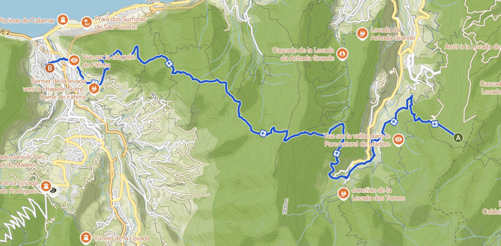 4ème étape Randonnée Madère