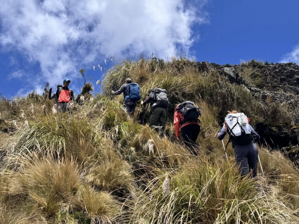 Ascension du Pasochoa (Équateur)