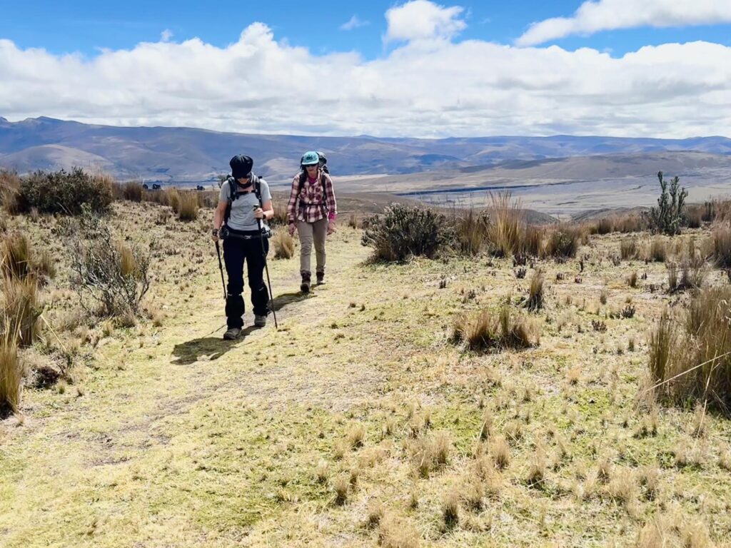 Sur le sentier du Rumiñahui, Équateur