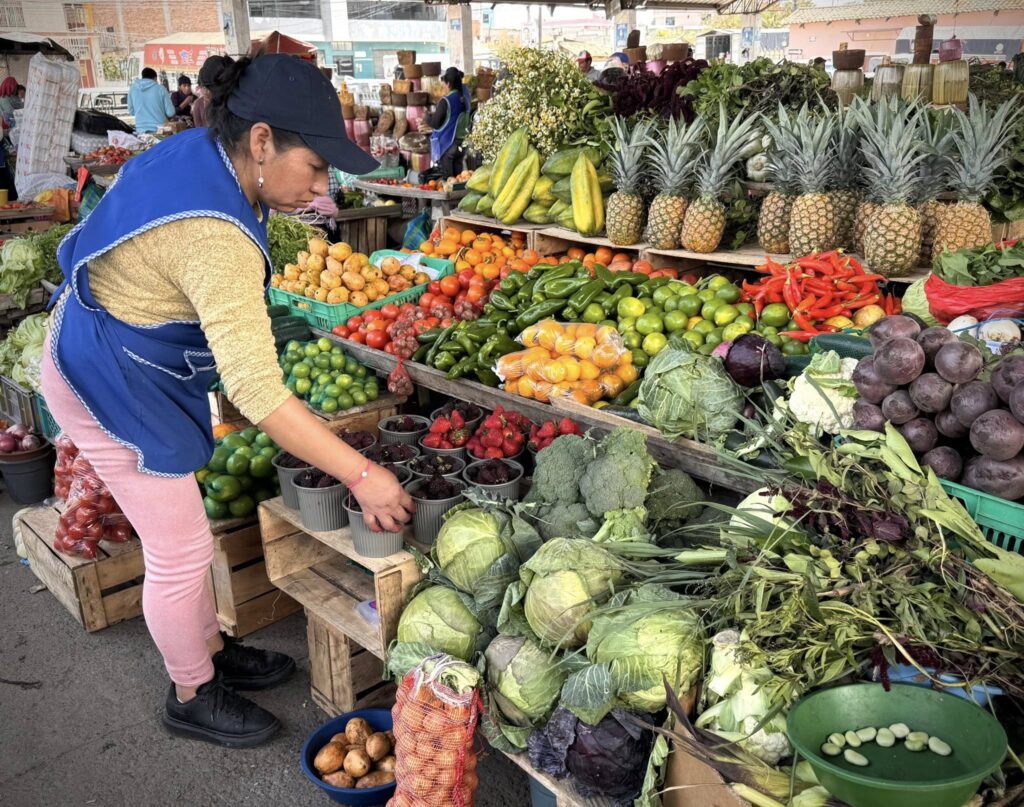 Marché de Saquisilì, Équateur