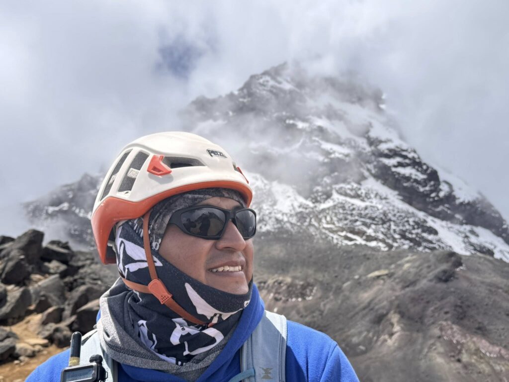 Sur le sentier de l'Illiniza Norte, Équateur