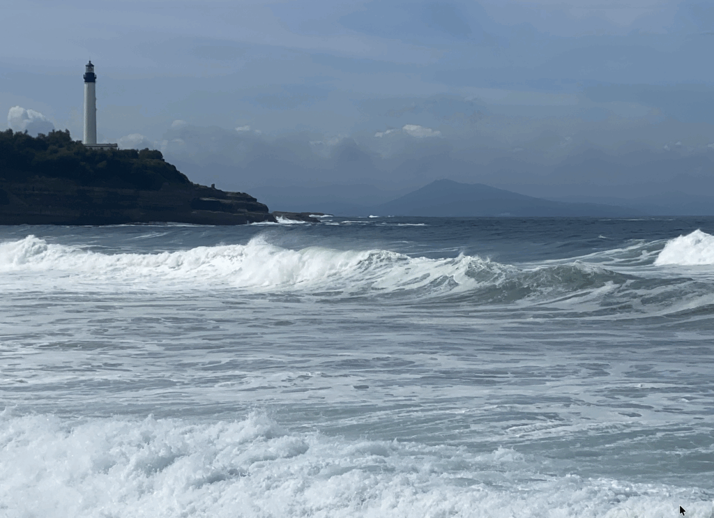 L'océan Atlantique à Anglet