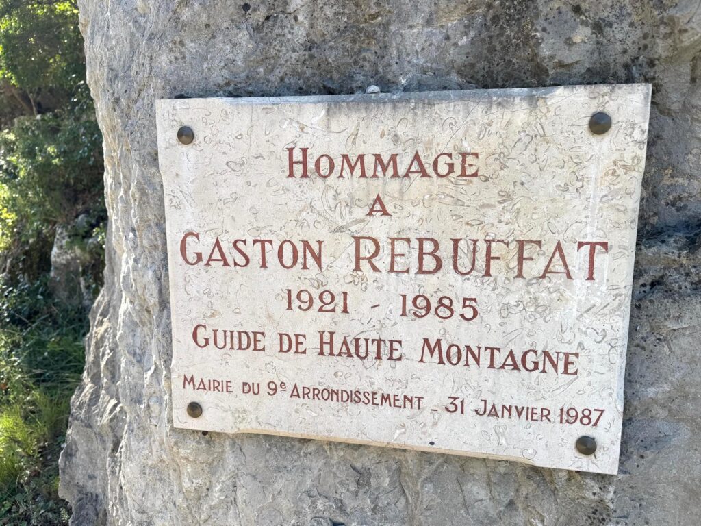 Hommage à Gaston Rébuffat, Marseille