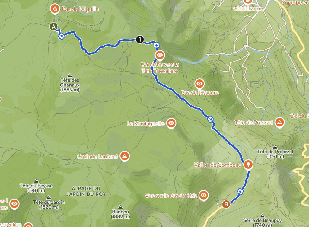 Traversée du Vercors étape 6