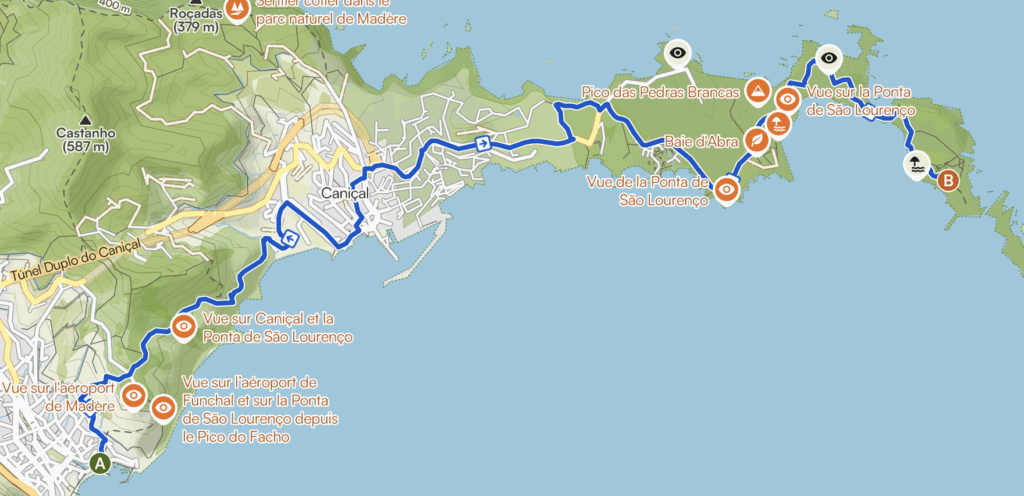 Randonnée à Madère