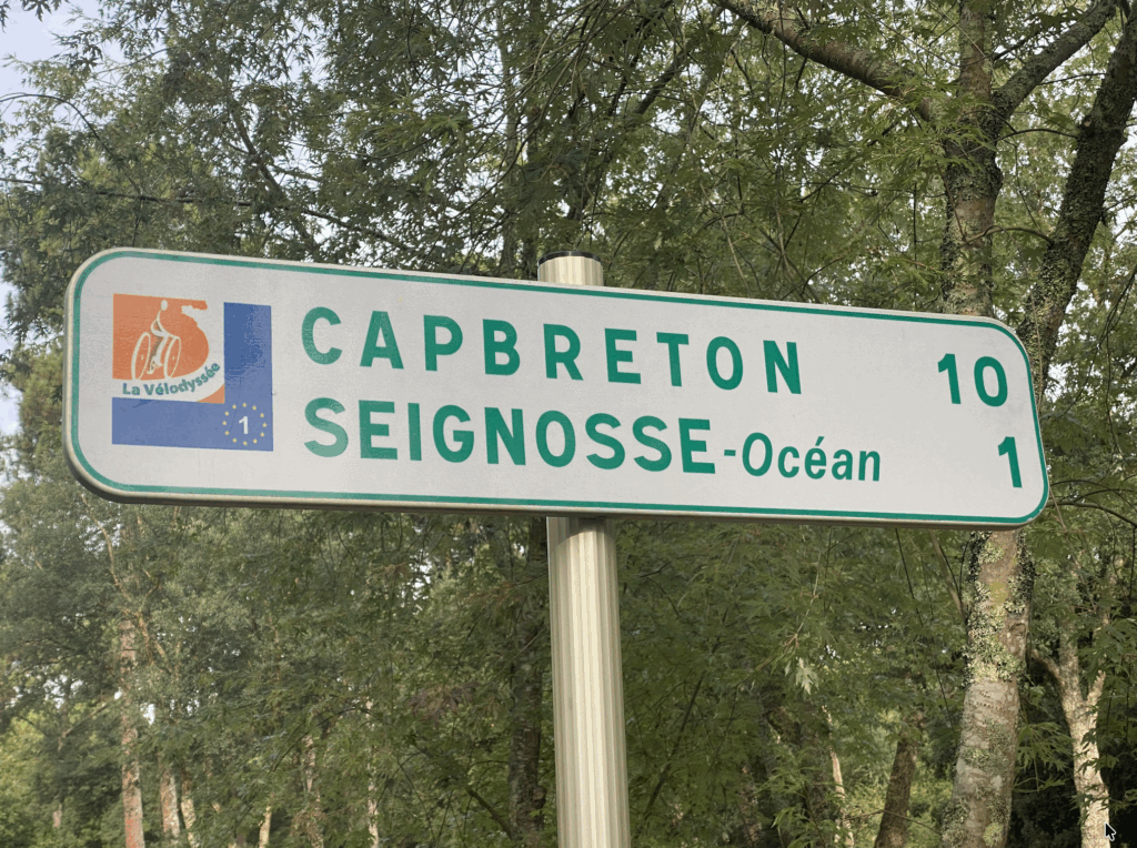 Panneau La vélodyssée