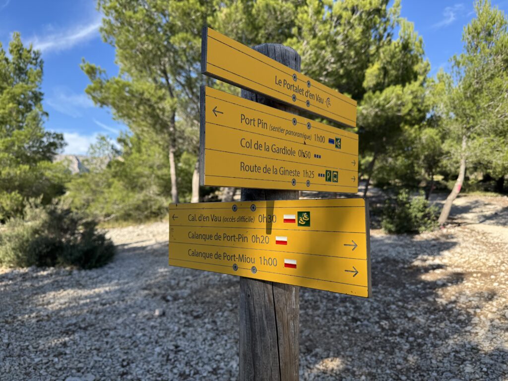 Randonnée calanque de Port-Pin