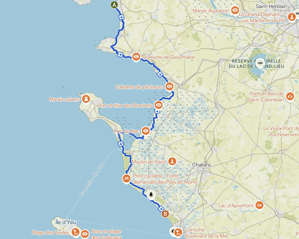 La Vélodyssée étape 5