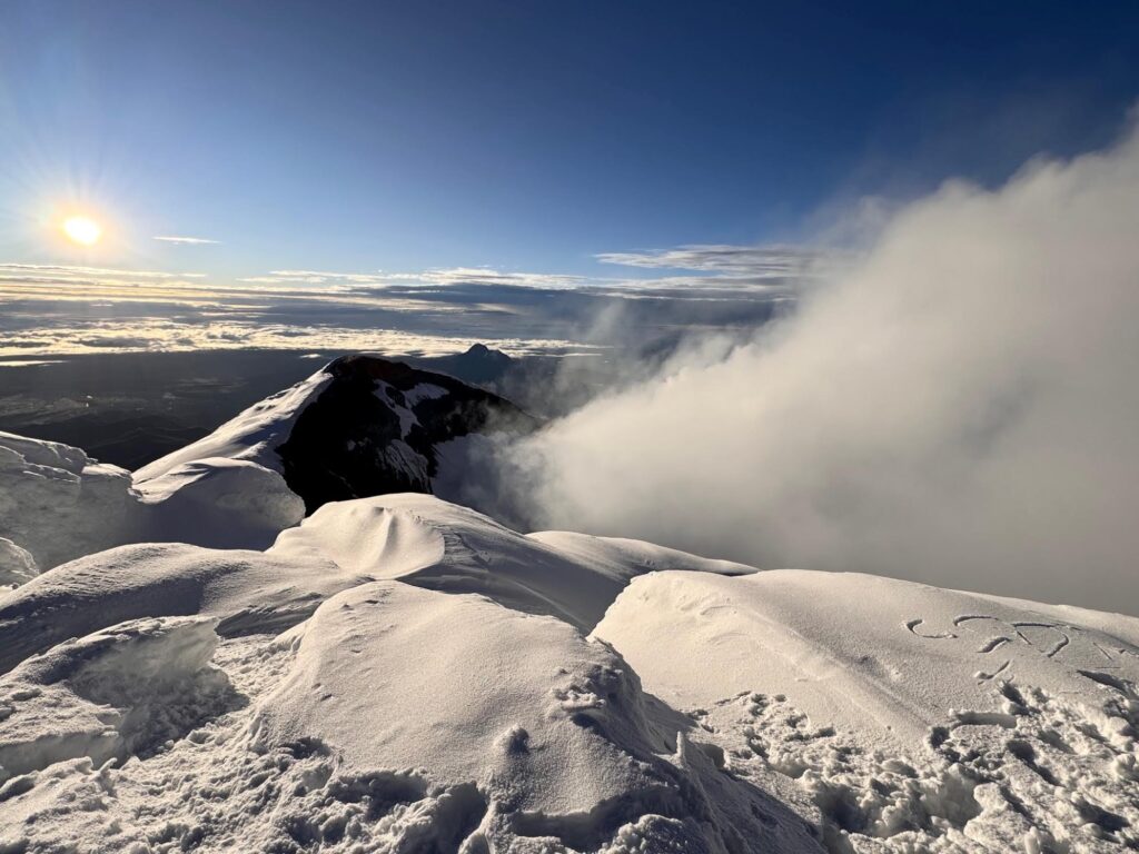 Sommet du Cotopaxi, Équateur