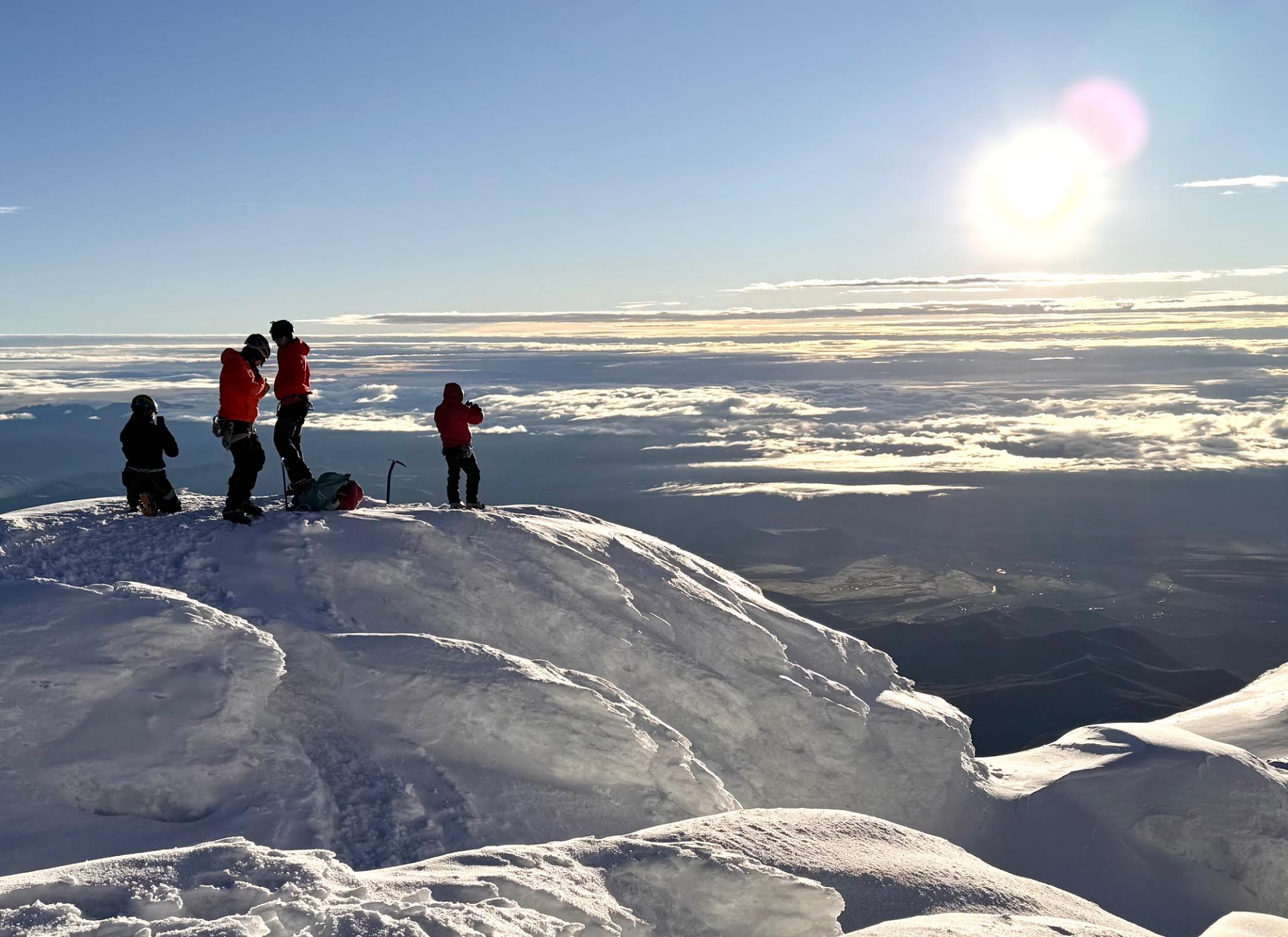 Sommet du Cotopaxi, Équateur