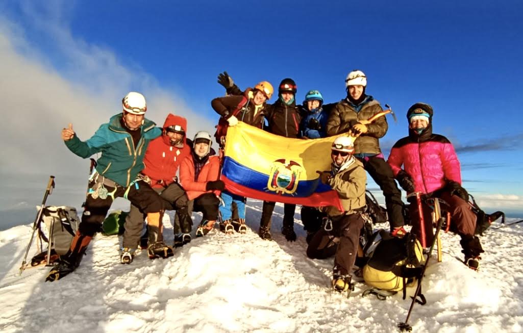 Sommet du Cotopaxi, en Équateur