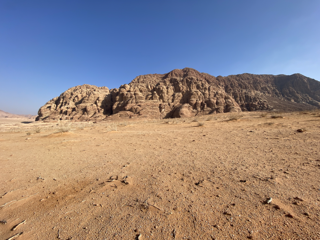 Le désert du Wadi Rum