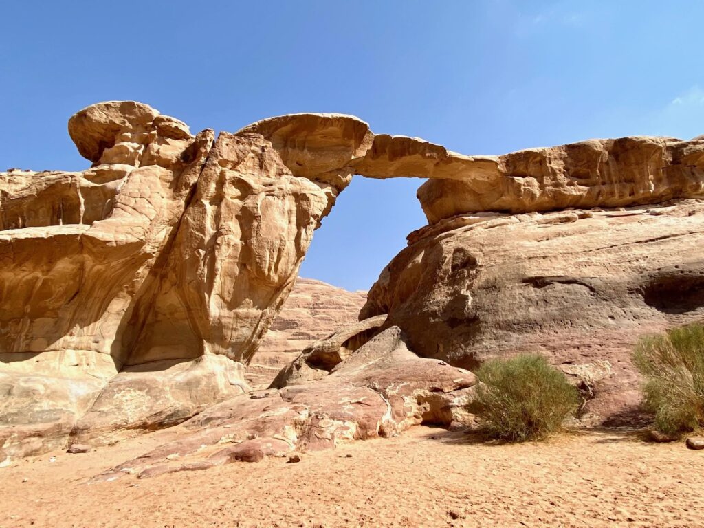 Arche de pierre en Jordanie