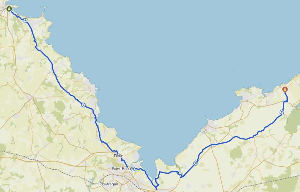 Tour de Bretagne à vélo étape 12
