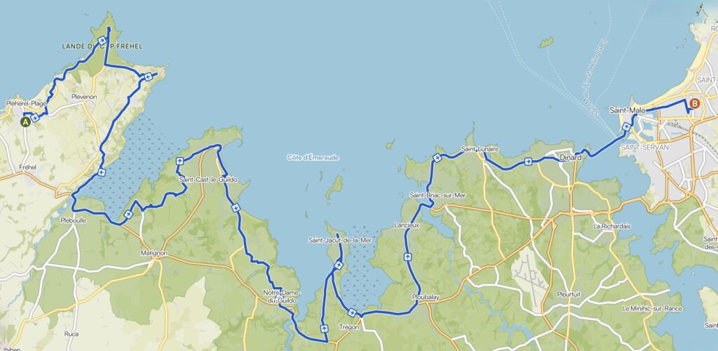 Tour de Bretagne à vélo étape 13