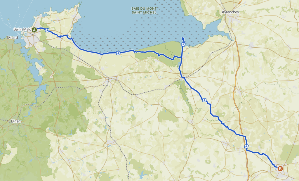 Tour de Bretagne à vélo étape 14