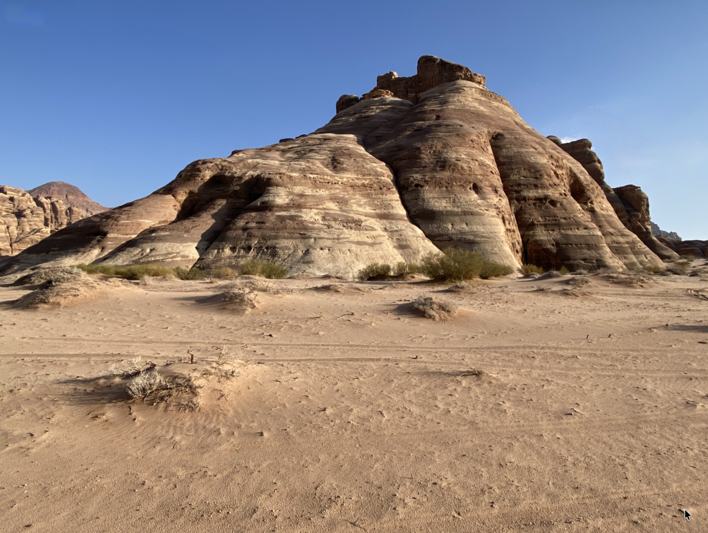Le désert du Wadi Rum