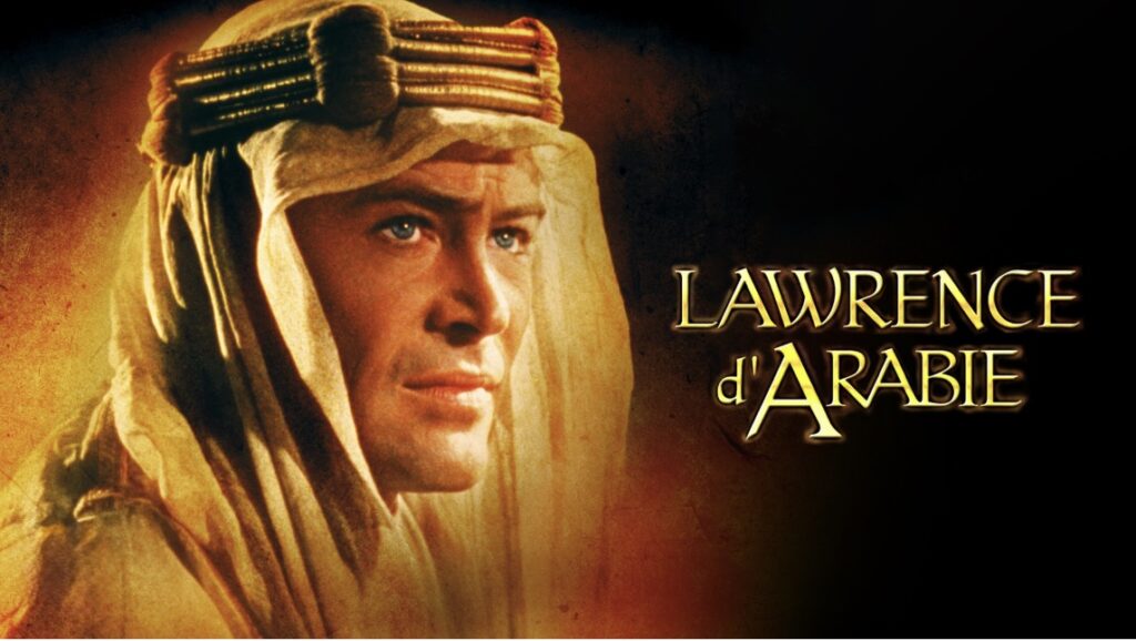 Affiche du film Lawrence d'Arabie, avec Peter O'Toole