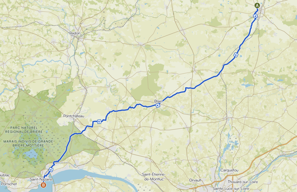 Tour de Bretagne à vélo étape 16