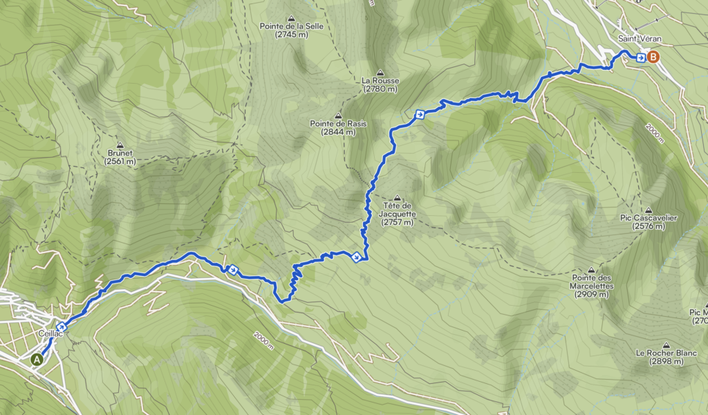 Tour du Queyras étape 1