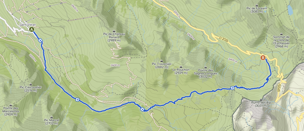 Tour du Queyras étape 2