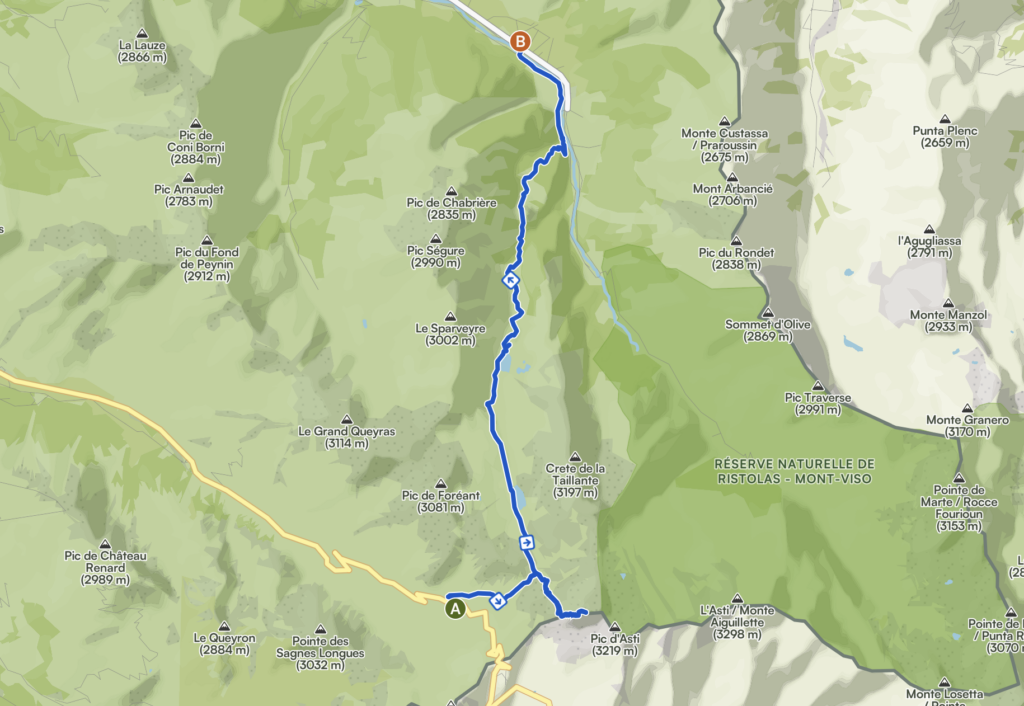 Tour du Queyras étape 3