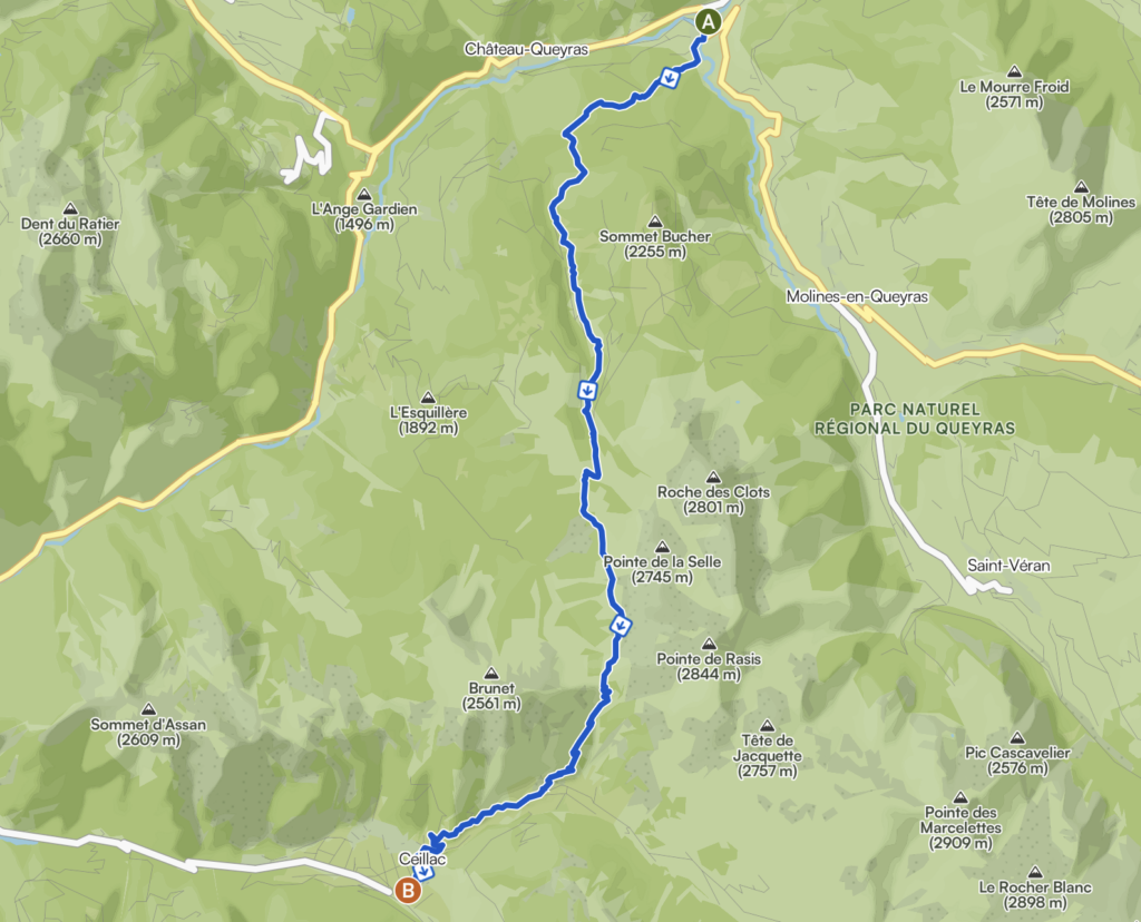 Tour du Queyras étape 7