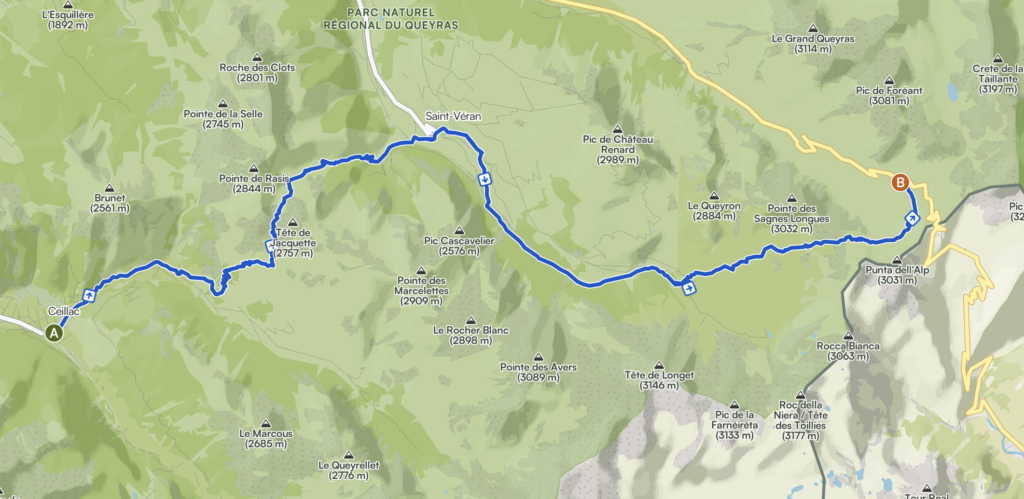 Tour du Queyras en mode trail étape 1