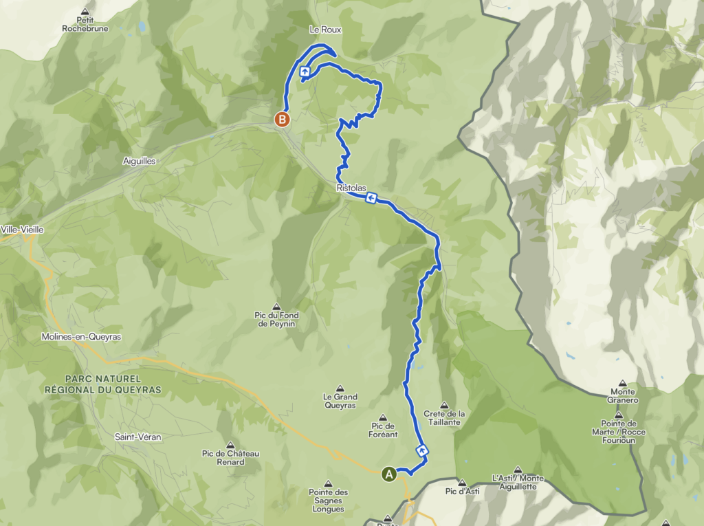 Tour du Queyras en mode trail étape 2