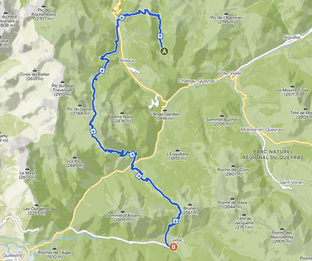 Tour du Queyras en mode trail étape 4