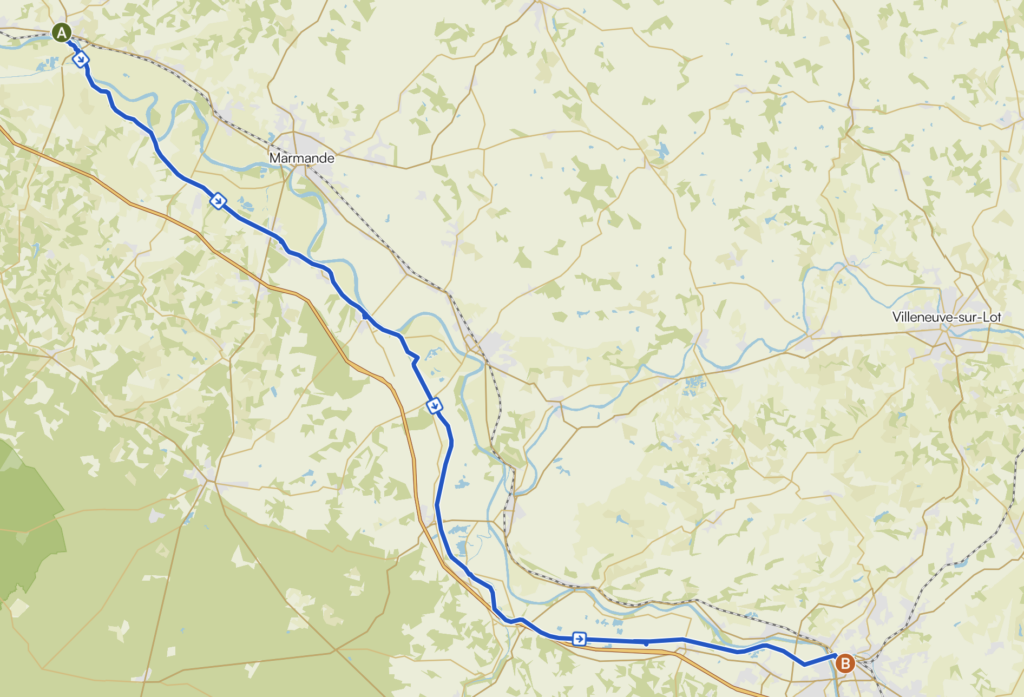 Canal des Deux-Mers étape 4