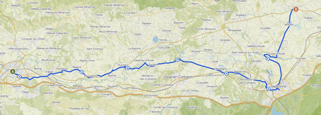 Canal des Deux-Mers étape 8