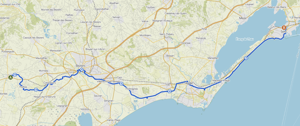 Canal des Deux-Mers étape 9