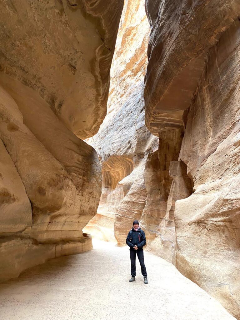 Le Siq, en Jordanie