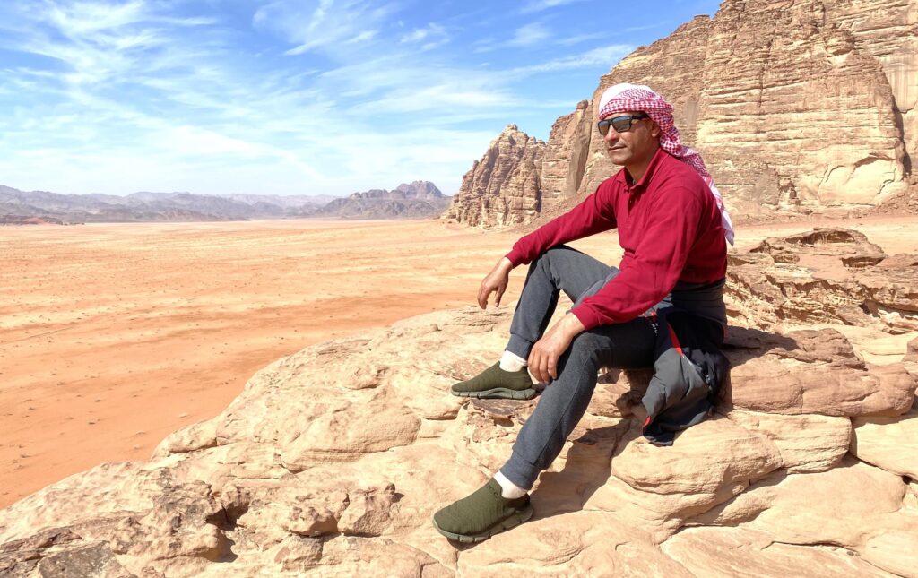 Fares Al-ajarmeh, guide jordanien