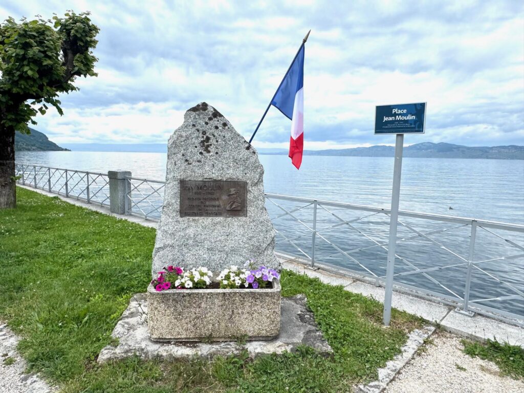 Stèle Jean Moulin, Haute-Savoie